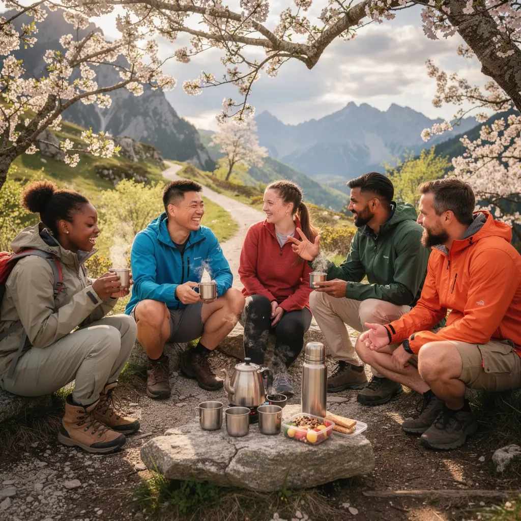 Čaj z čerešňových kvetov s jemnými kvetinovými tónmi a sladkým nádychom.